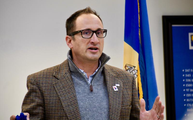 Georgetown-Millsboro Rotary President Mike DiPaolo says all money raised through the flags program is returned to the community. In all, Rotary has distributed more than $148,000 since the program started in 2014.